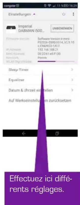 Imperial DABMAN i300 CD - FONCTIONNEMENT VIA APP UNDOK - 2