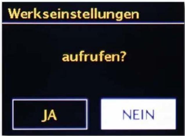 Imperial DABMAN i300 CD - Factory settings - 1