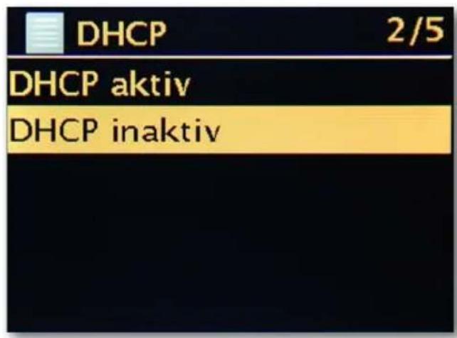 Imperial DABMAN i300 CD - Manually setting up the wireless connection on the radio - 1