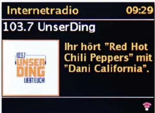 Imperial DABMAN i300 CD - 8.3Playback display - 1