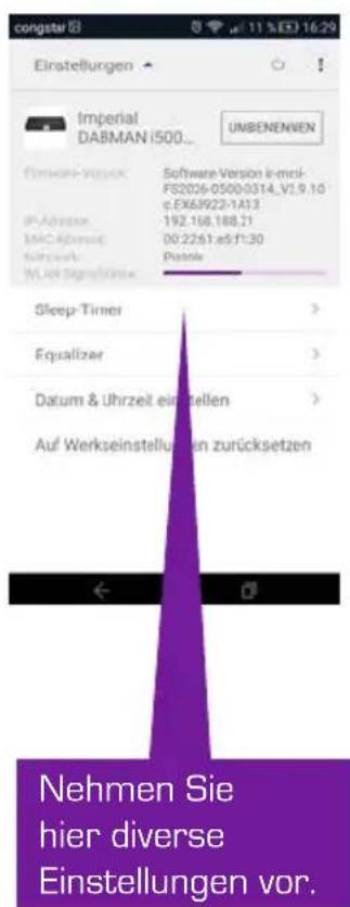 Imperial DABMAN i300 CD - BEDIENUNG ÜBER APP UNDOK - 2