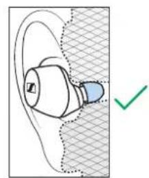 SENNHEISER Momentum True Wireless 2 - Selectionner des embouts d'oreille appropriés pour un couplage optimal des écouteurs avec les oreilles - 2