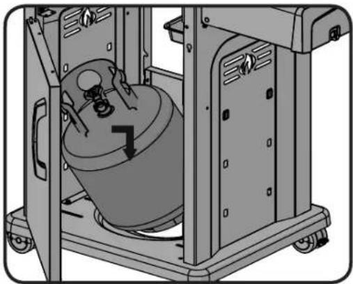 Napoleon Rogue 365 - Gas Hook-Up Instructions - 1