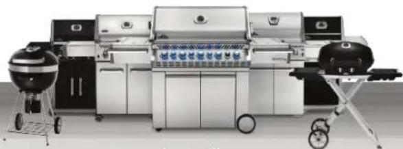 Napoleon Charcoal Pro Cart - Napoleon President Beschrankte Garantie - 2