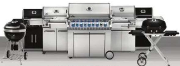 Napoleon Charcoal Pro Cart - Napoleon President's 10 Year Limited Warranty - 2