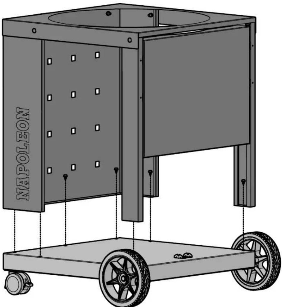 Napoleon Charcoal Pro Cart - Komma igang - 22
