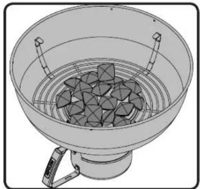 Napoleon Charcoal Pro Cart - Instrucciones de encendido - 1