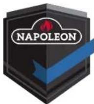 Napoleon Charcoal Pro Cart - Napoleon President Beschrankte Garantie - 1