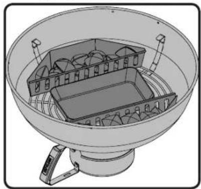 Napoleon Charcoal Pro Cart - Instructies voor het aansteken - 2