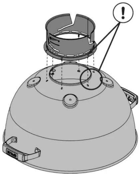 Napoleon Charcoal Kettle 57 - x6 - 2