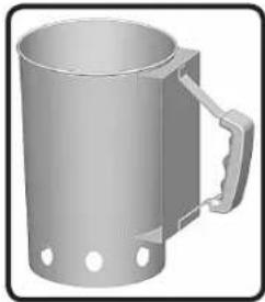 Napoleon Charcoal Kettle 57 - Charcoal Starter Safe Operating Practices WARNING! - 1