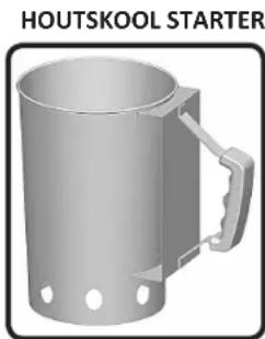 Napoleon Charcoal Kettle 57 - Gebruik van de houtskool starter - 1
