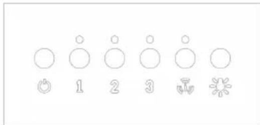 SMEG KD70WHE - ELEKTRONISCHE BEDIENTAFEL SOFT TOUCH - 1