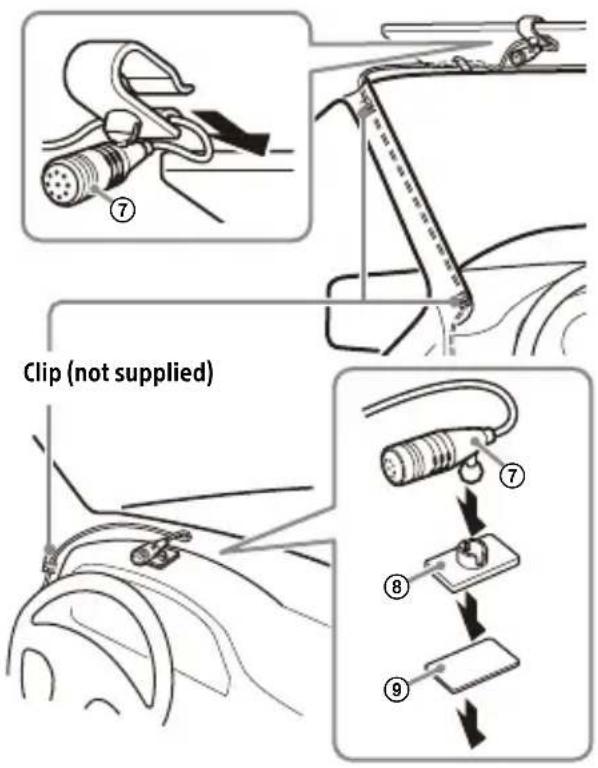 Clip (not supplied)