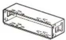 SONY DSXB41D - Lista över delar för installation - 1