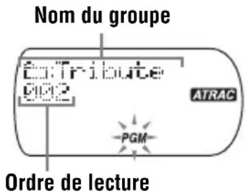 SONY DNE715 - Lecture des plages dans l'ordre de votrechoix (lecture PGM) - 8