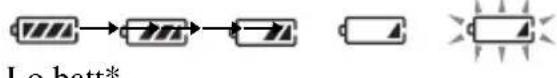 SONY DNE715 - De resterende batterijlading controleren - 1