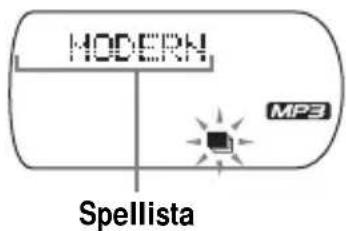 SONY DNE715 - Spela upp en spellista (m3u play list play) (Endast MP3 CD) - 1