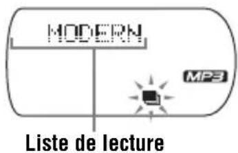 SONY DNE715 - Lecture de vos listes de lecture préférences (lecture de la liste m3u) (CD MP3 uniquement) - 1