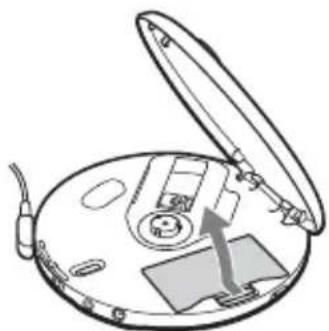 SONY DNE715 - De batterijenplaatsen - 1