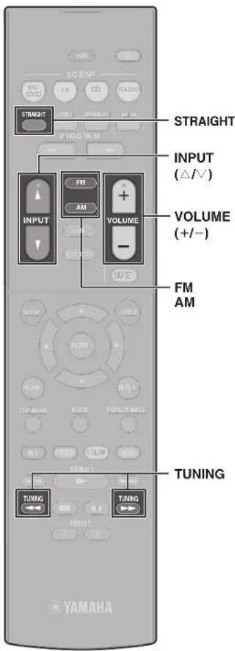 YAMAHA YHT4950U - Fonctions de lecture de base - 2