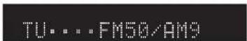 YAMAHA YHT4950U - Listening to FM/AM radio - 2