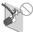 YAMAHA YHT4950U - Precautions for connecting speaker cables - 3