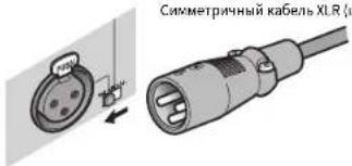 YAMAHA MXA5200 - ⑦ Гнездо INPUT (XLR) - 1