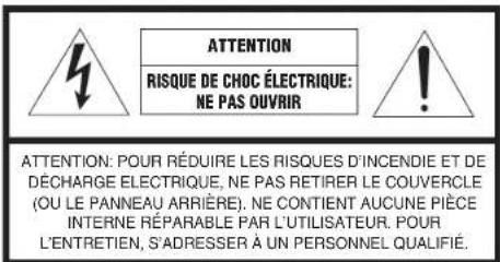 YAMAHA MXA5200 - PRÉCAUTIONS CONCERNANT LA SÉCURITÉ - 1