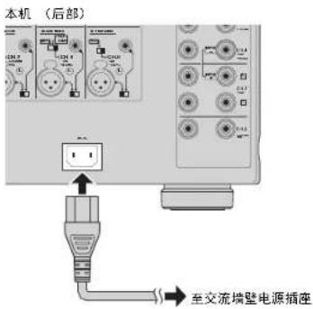 YAMAHA MXA5200 - 连接电源线 - 1