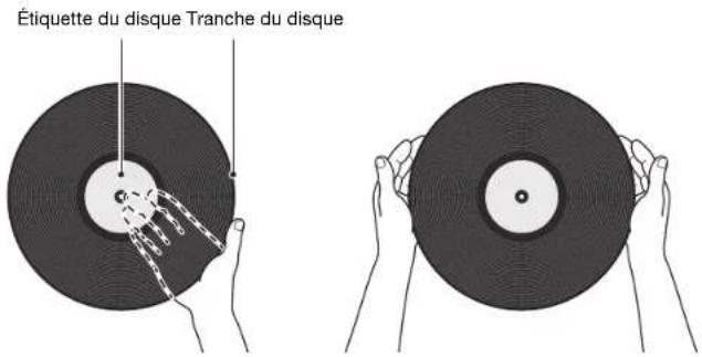YAMAHA TTS303 - Manipulation des disques vinyle - 1