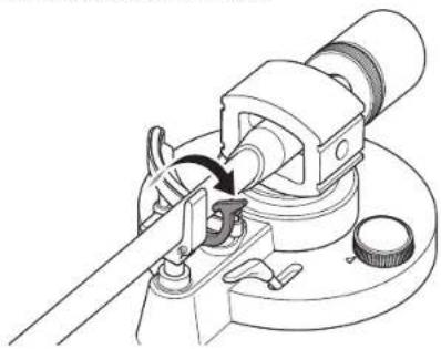 YAMAHA TTS303 - Adjusting the stylus pressure - 3