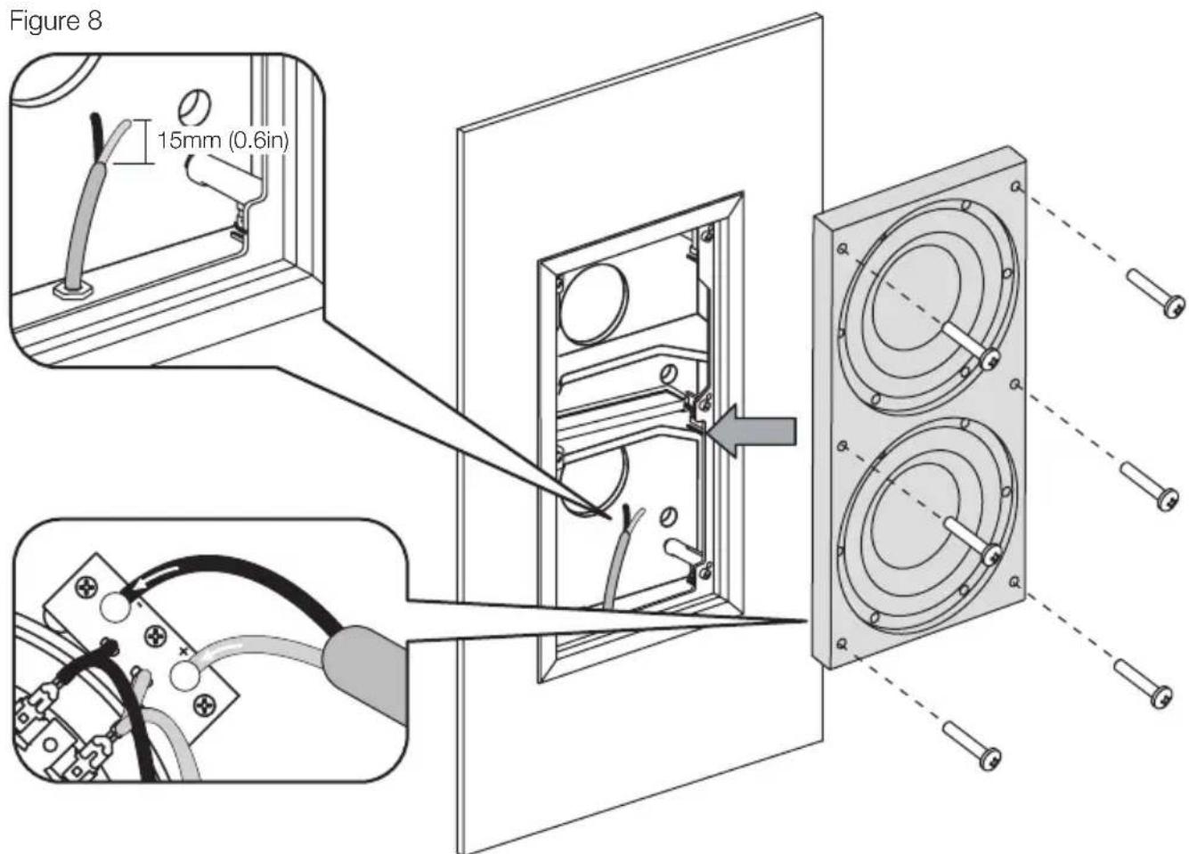 BOWERS & WILKINS ISW4 - Dealer stamp - 10