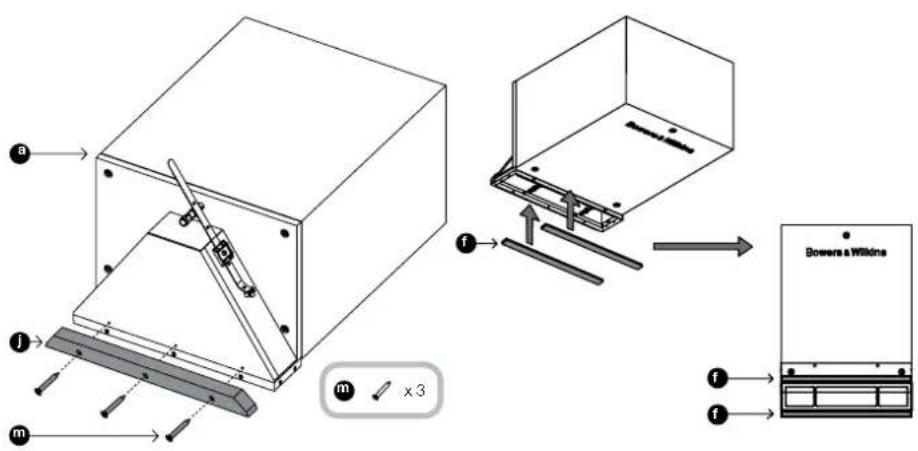 BOWERS & WILKINS ISW3 - Instalace do stropu - 2