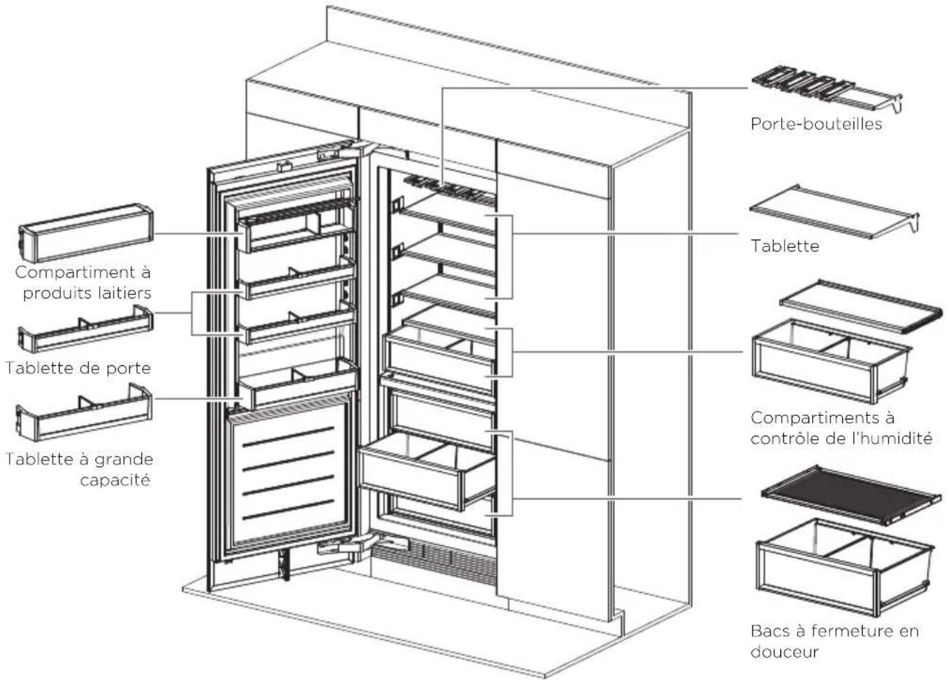 Fisher & Paykel RS2484FLJ1 - Réfrigérateur - 1
