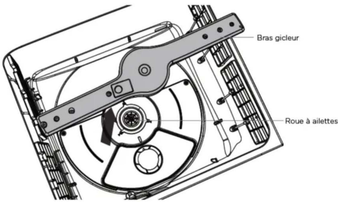 Fisher & Paykel DD24SI9_N - Nettoyage du bras gicleur - 1