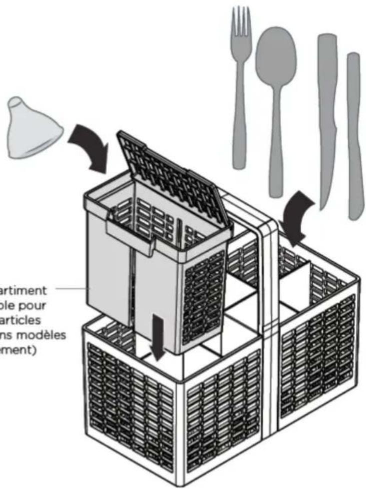 Fisher & Paykel DD24SI9_N - Compartment amovable pour petits articles - 2