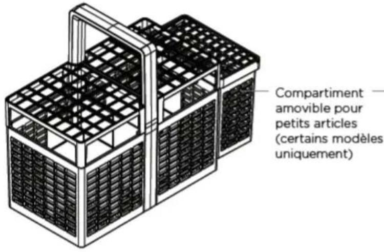 Fisher & Paykel DD24STI9_N - Compartment amovable pour petits articles - 1