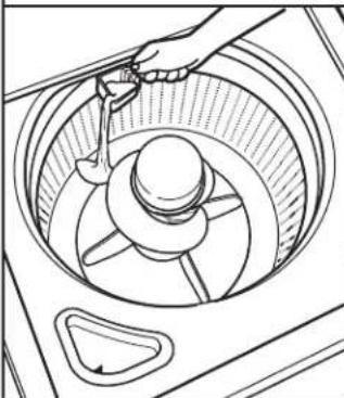Roper RTW4516F - Ajouter les produits de lessive - 1