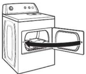 Roper RED4516FW - Charger la sécheuse - 1