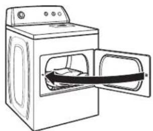 Roper RED4516FW - Load the dryer - 1