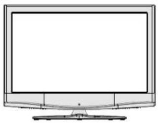 SABA L32PV412 - TV LCD et boutons de commande - 1