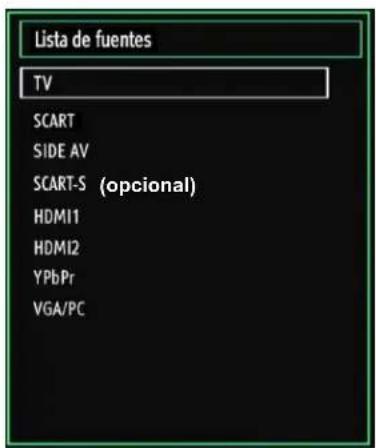 SABA L32PV412 - Selección de Entrada - 1