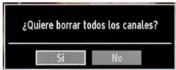 SABA L32PV412 - Borrado de Listas de Servicios (*) - 1