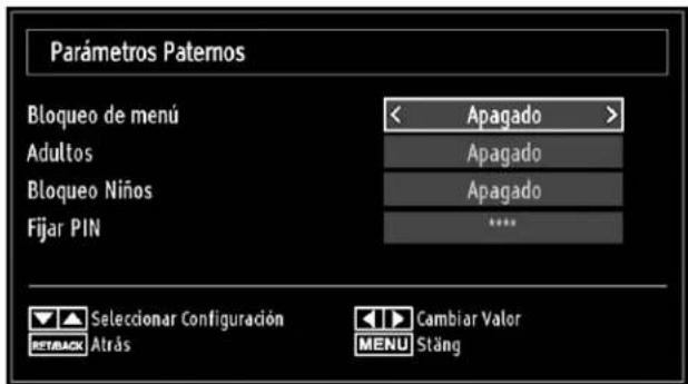 SABA L32PV412 - Control Paterno - 2