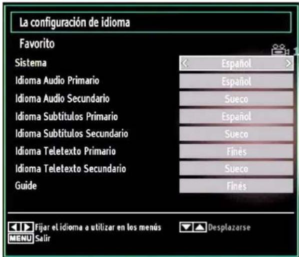 SABA L32PV412 - Configuración de Idioma - 1