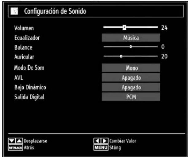 SABA L32PV412 - Configuración de Oportunidades de Sonido - 1