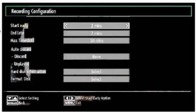 SABA L32PV412 - Recording Configuration - 1