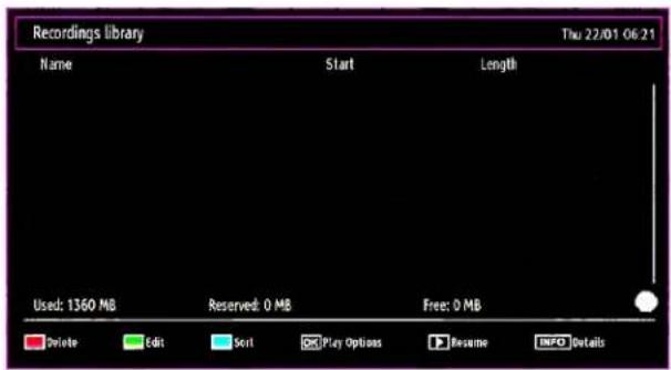 SABA L32PV412 - Watching Recorded Programmes - 1