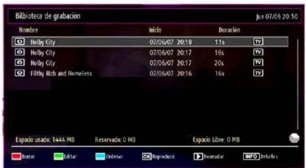 SABA L32PV412 - Biblioteca de Grabaciones - 1